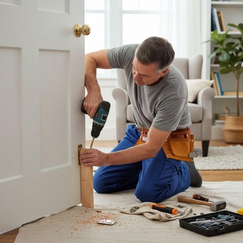 Doorknob Repair detail